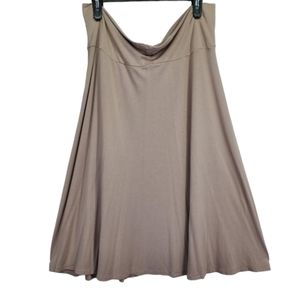 Lock & Love Women's A-Line /Full/Midi Skirt Modest/Lightweight Size XXXL